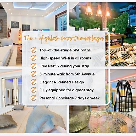 Luxury Duplex -4 Pers- 2Mn Beach&5Th Av, Pool, Gym Плая-дель-Кармен Экстерьер фото