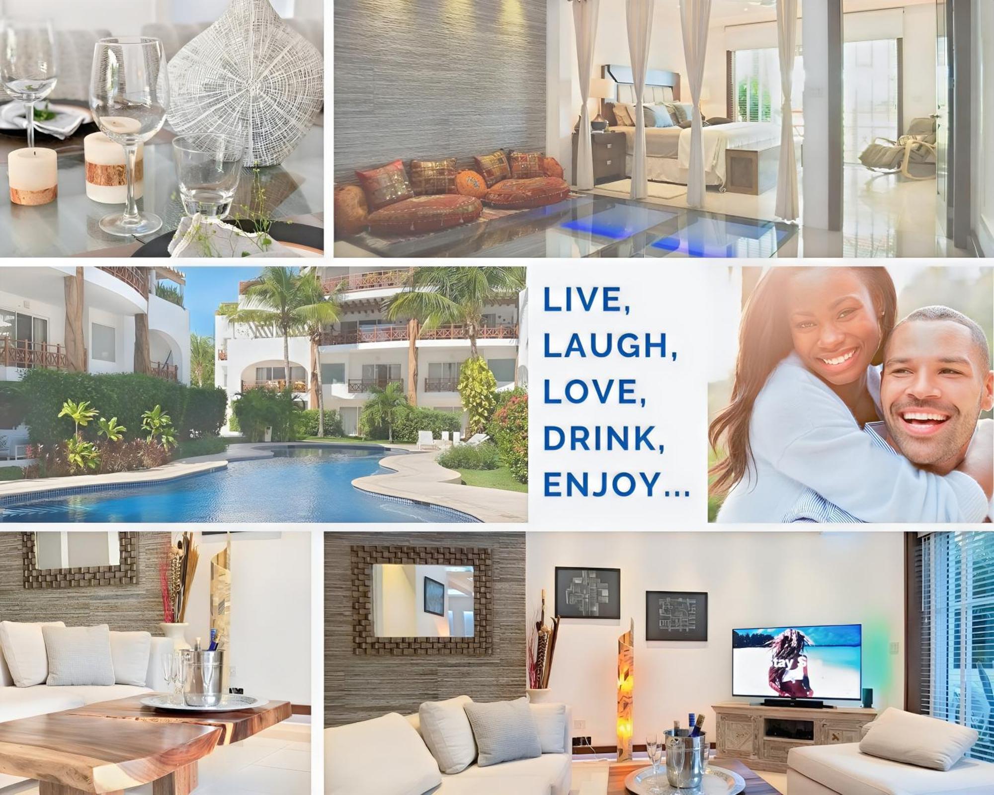 Luxury Duplex -4 Pers- 2Mn Beach&5Th Av, Pool, Gym Плая-дель-Кармен Экстерьер фото
