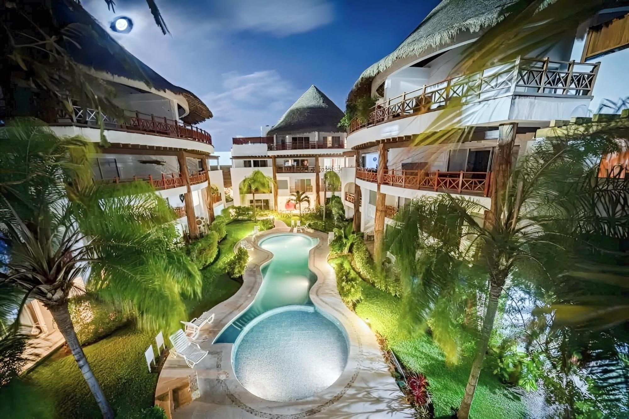 Luxury Duplex -4 Pers- 2Mn Beach&5Th Av, Pool, Gym Плая-дель-Кармен Экстерьер фото
