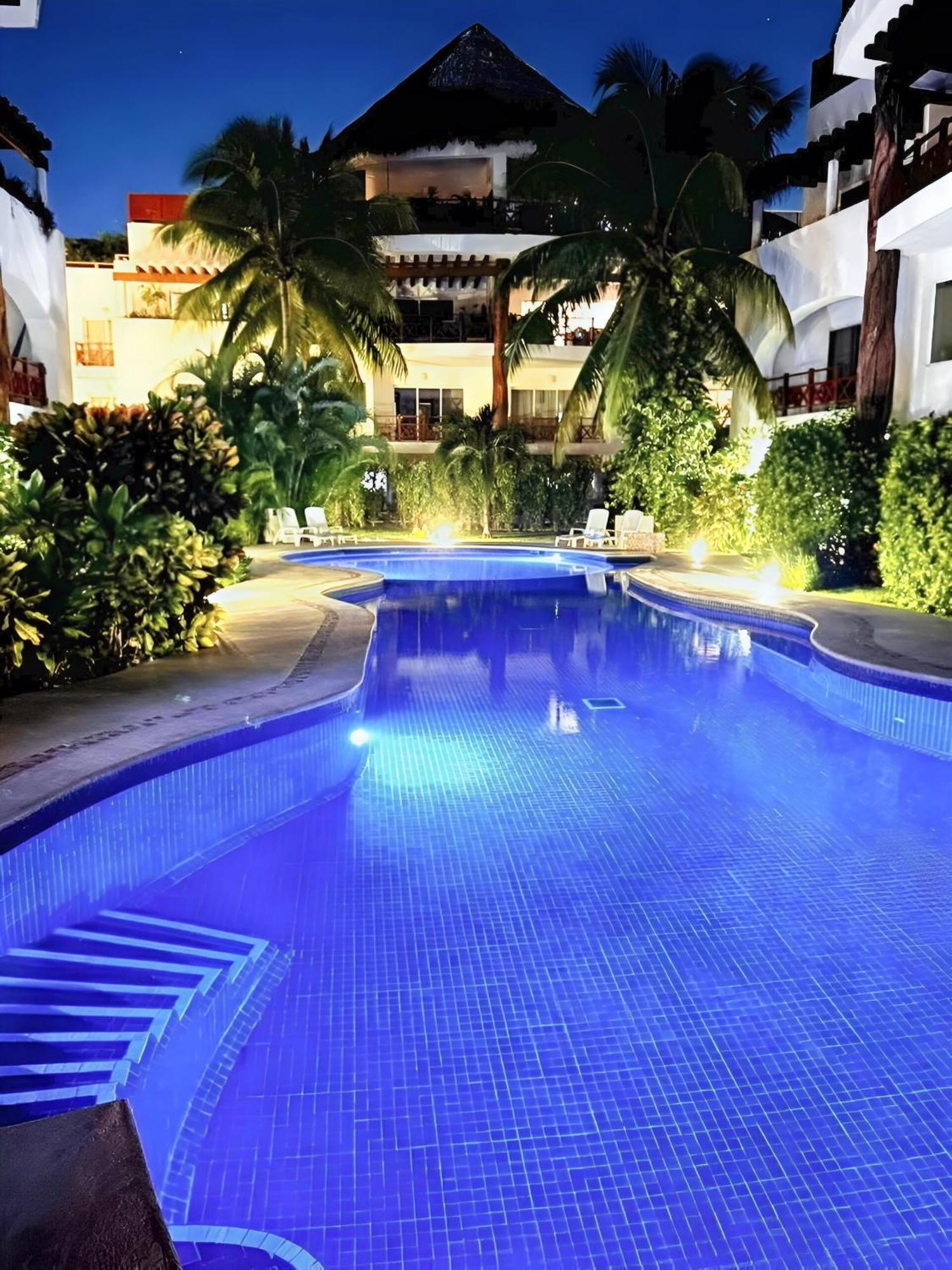 Luxury Duplex -4 Pers- 2Mn Beach&5Th Av, Pool, Gym Плая-дель-Кармен Экстерьер фото
