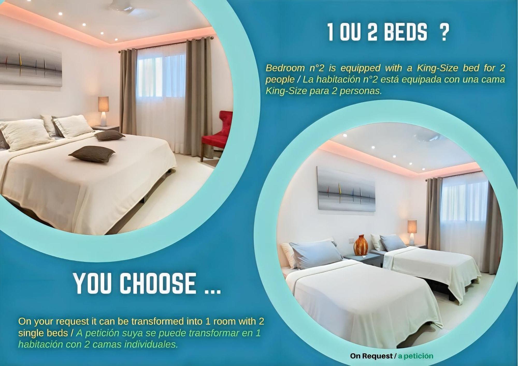 Luxury Duplex -4 Pers- 2Mn Beach&5Th Av, Pool, Gym Плая-дель-Кармен Экстерьер фото