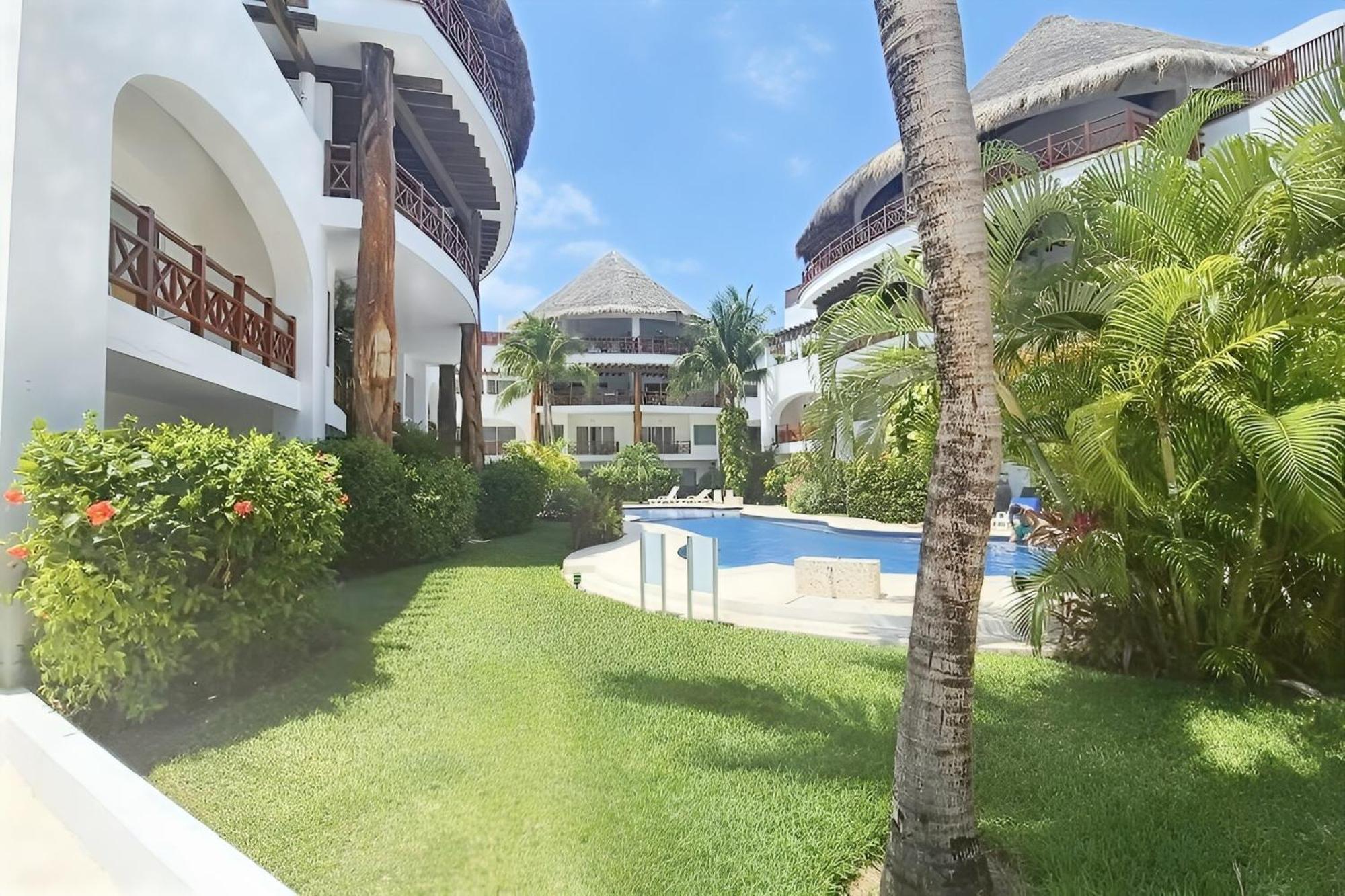 Luxury Duplex -4 Pers- 2Mn Beach&5Th Av, Pool, Gym Плая-дель-Кармен Экстерьер фото