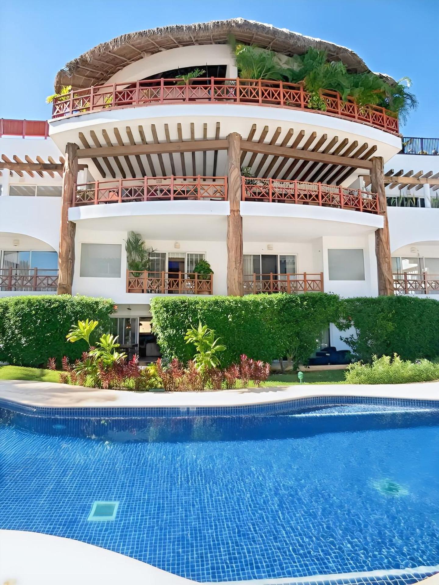 Luxury Duplex -4 Pers- 2Mn Beach&5Th Av, Pool, Gym Плая-дель-Кармен Экстерьер фото